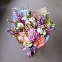 Mixed Seasonal Blooms Bouquet